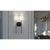 Afx Rose 2-Light LED Sconce - Black ROSS1020CBBK